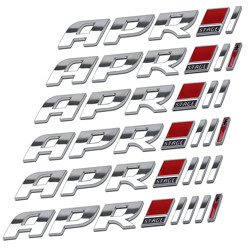 Automobilių 3D Abs APR III Etapas+ Emblema Uodega Lipdukas Ženklelis stiliaus dekoro Lipdukai Audi A4, A4L A5 Q5 