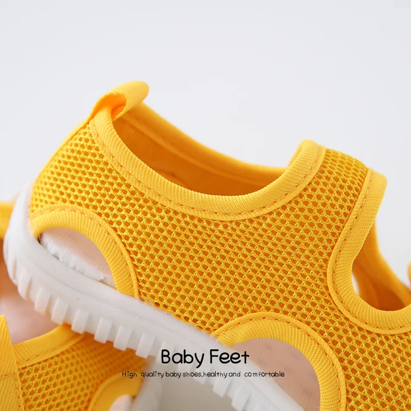 2020 metų vasaros naujas dvigubas kablys vaikų akių sandalai kvėpuojantis dilimui minkštas patogus atsitiktinis kūdikis sandalai