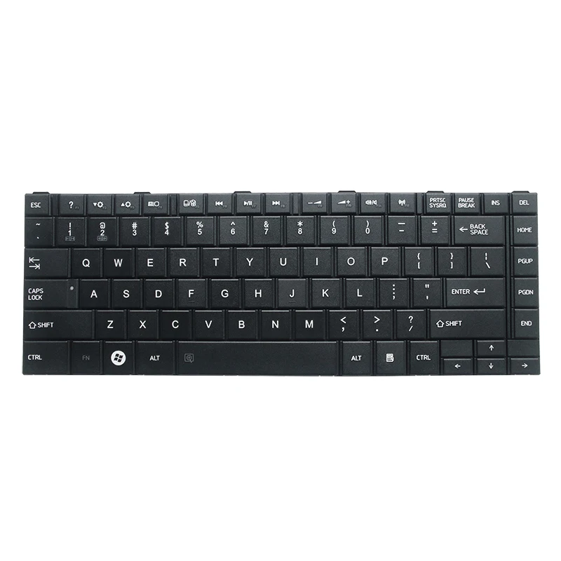 JAV nešiojamojo kompiuterio Klaviatūrą skirtą Toshiba Satellite L800 L805 L830 C800 C830 C805 C840D M800 M805 juoda MUMS nešiojamojo kompiuterio klaviatūra