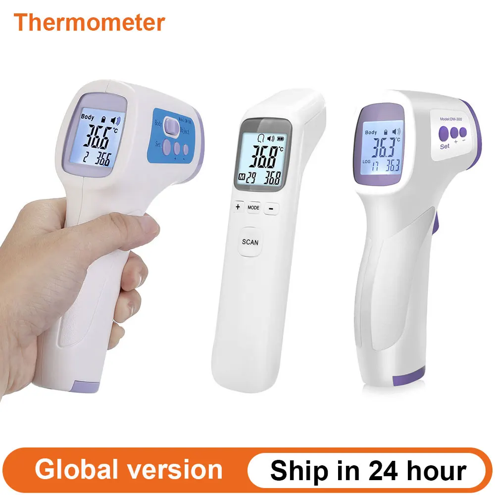 Pasaulinė Versija Ne-susisiekite su Infraraudonųjų spindulių Termometro Namų Tikslumo Kūdikių Medicinos Automatinis Elektroninių Tiksli Thermograph