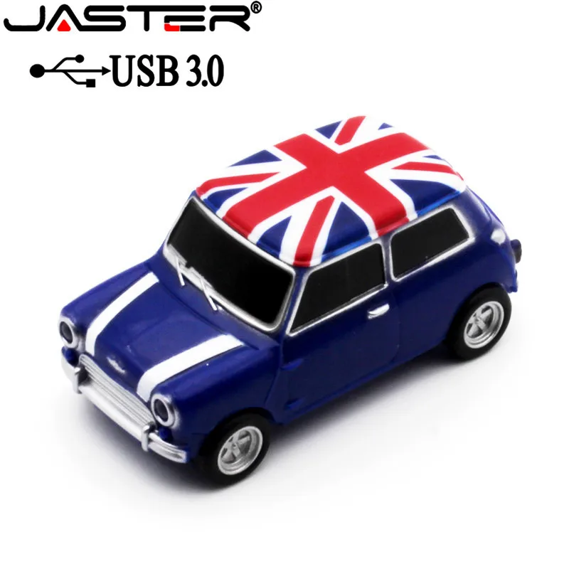 JASTER USB 3.0 mini Automobilio Modelį pendrive 4GB 8GB 16GB 32GB 64GB USB 2.0 USB Flash drive, memory stick pen ratai Dovanų U disko
