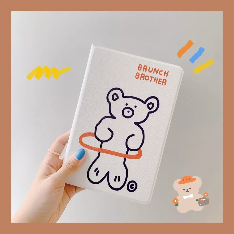 Cute Little bear Dangtelis Apple iPad 2018 9.7