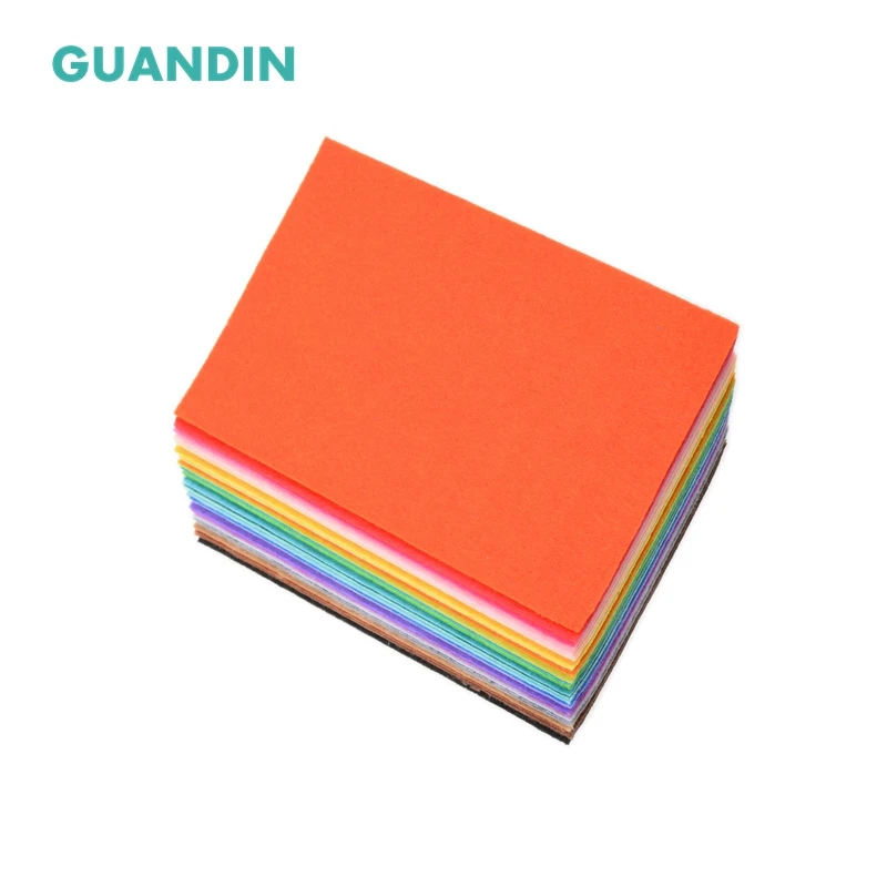 GuanDin,Neaustinio Poliesterio Veltinio Audinio/Storis 1mm/Mix Solid Color/ 