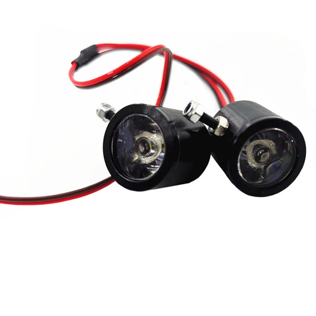 Nuotolinio valdymo automobilių reikmenys 3W LED Prožektorius Šviesos 1/10 TRX4 SCX10 D90 RC Sunkvežimių Vikšriniai Automobilių Z25