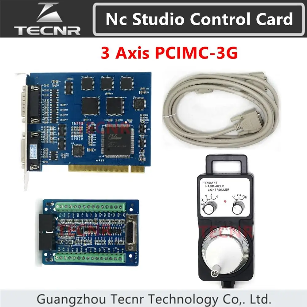 Ncstudio 3G judesio kontrolės kortelė 3 krypties nc studija kontrolės kortelių sistemos PCIMC-3G ir elektroninių rankenėlę už cnc router dalys