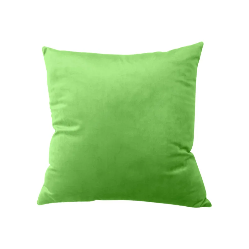 24 vientisos spalvos aksomo užvalkalas užvalkalas pagalvėlė padengti pagalvėlė padengti tinka šalis apdaila namo apdaila, sofos automobilį