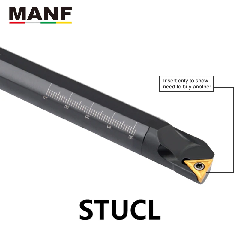 MANF CNC Tekinimo kaip 14mm 16mm S25S-STUCR11 Tekinimo Įrankių Pjovimo Juosta Toolholder TCMT Įdėklai Vidaus Gręžti Skylę Įrankių Laikikliai