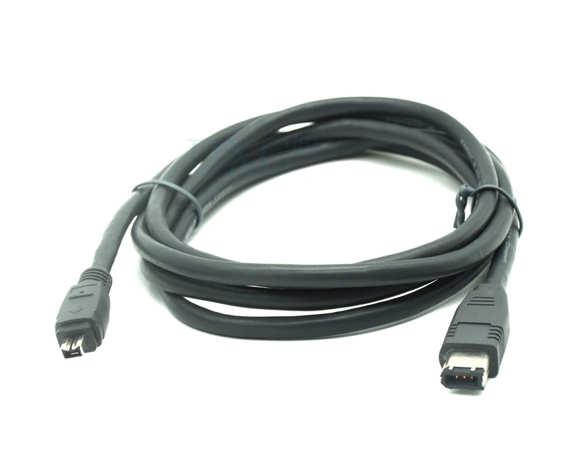 5Ft 1,5 m Fire Wire 6 Pin 4 Pin IEEE 1394 iLink DV Kabelį, Vaizdo Garso Įrenginį Iki 400Mbps