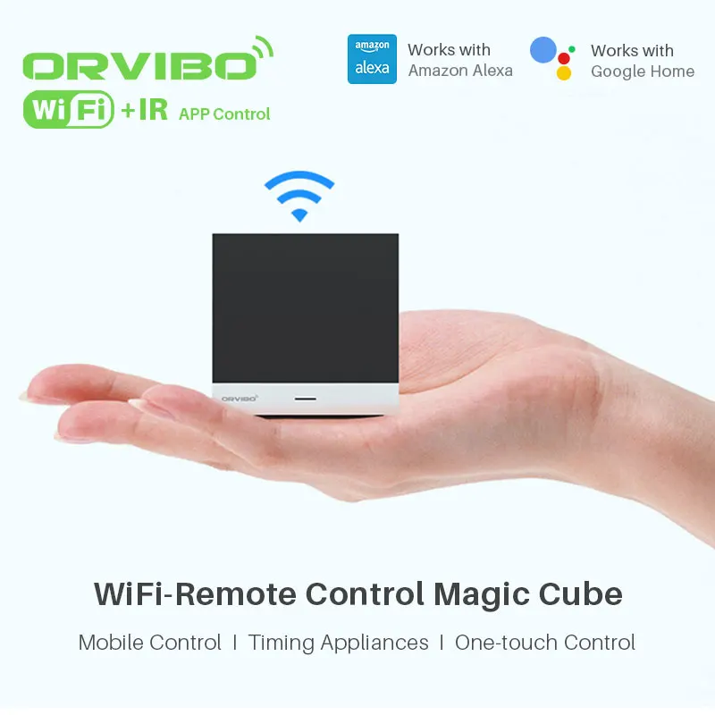 Orvibo Magic Cube Universalus Protingas Valdiklis Su Mokymosi Funkcija, WiFi IR Belaidis Nuotolinio Valdymo Protingo Namo Automatizavimo