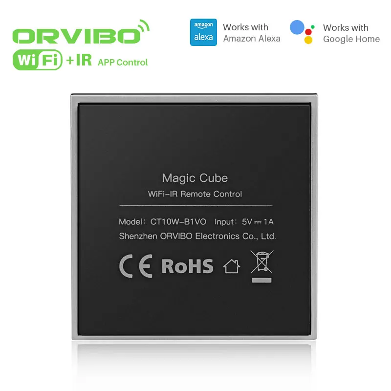Orvibo Magic Cube Universalus Protingas Valdiklis Su Mokymosi Funkcija, WiFi IR Belaidis Nuotolinio Valdymo Protingo Namo Automatizavimo