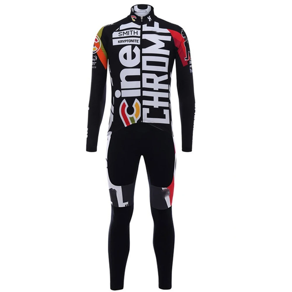 Cinelli ilgomis rankovėmis šilumos vilnos juoda/raudona cyclilng striukės, kostiumai dviračių lenktynių čempionas drabužių klasikinis švarkas ciklo rinkiniai