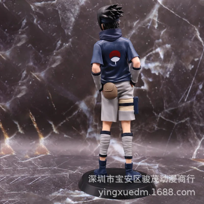 Anime naruto 49. akatsuki uchiha itachi sasuke statula dx pvc veiksmų skaičius, surinkimo modelis Žaislas 26cm