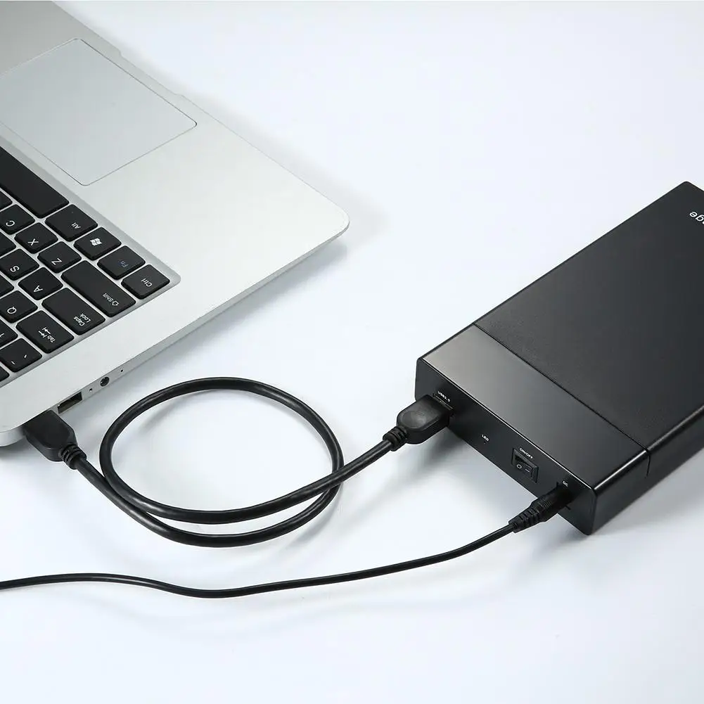 USB 3.0 3.5 colio SATA III 5Gbps Išorinio Kietojo disko Disko Ehclosure Atveju