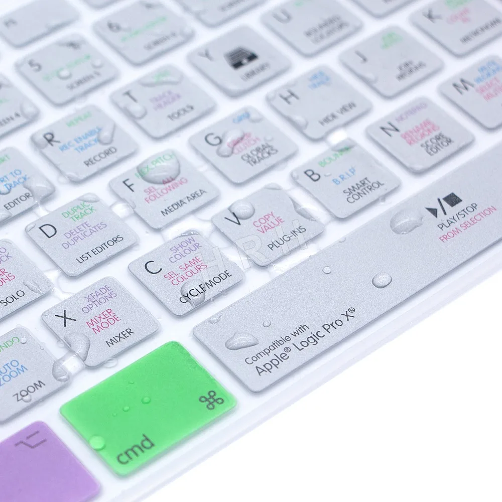 Apple Klaviatūra su Skaičių Klaviatūra Laidinio USB Logika Pro X karštieji klavišai Dizaino Klaviatūra, Padengti Oda 
