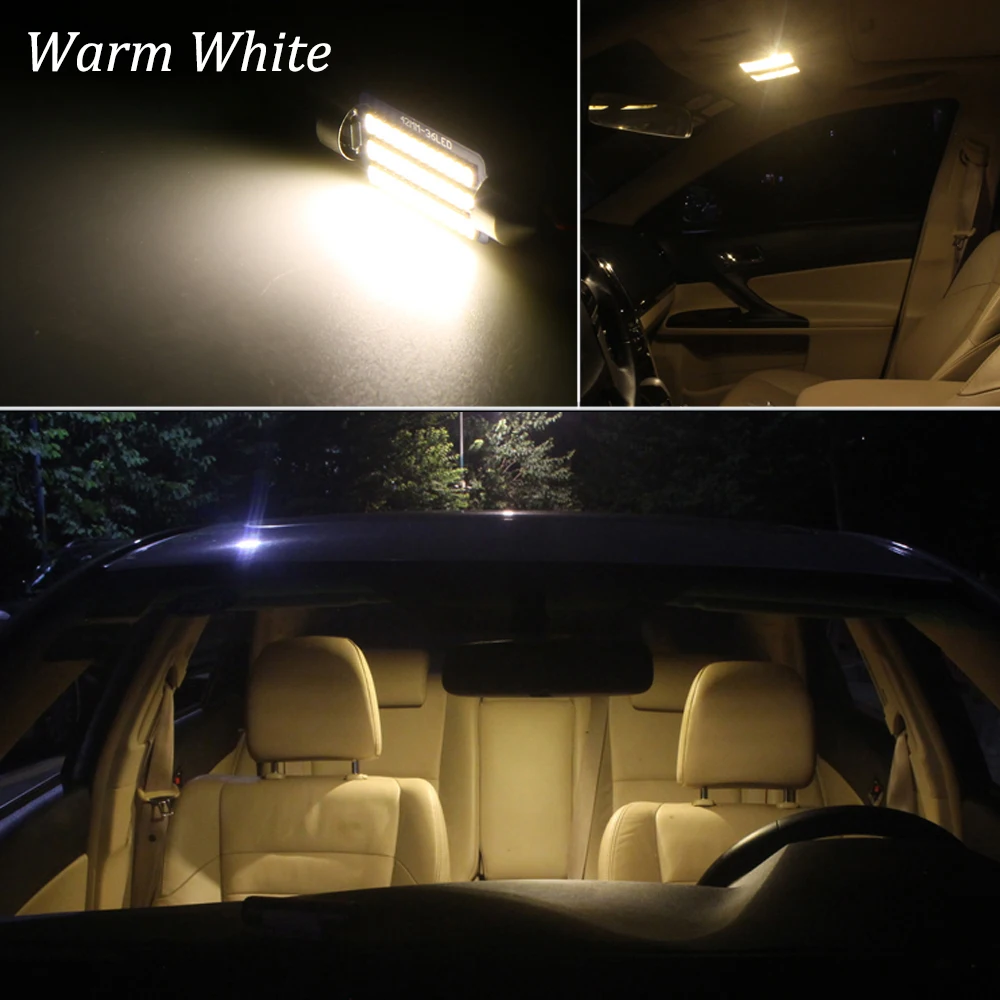 Baltos spalvos Klaidų LED lemputę interjero Žemėlapis Dome bagažo skyriaus apšvietimas rinkinys, Skirtas BMW E36 Z3 Z4 E85 E86 E89 Coupe Convertible (1996-2016)