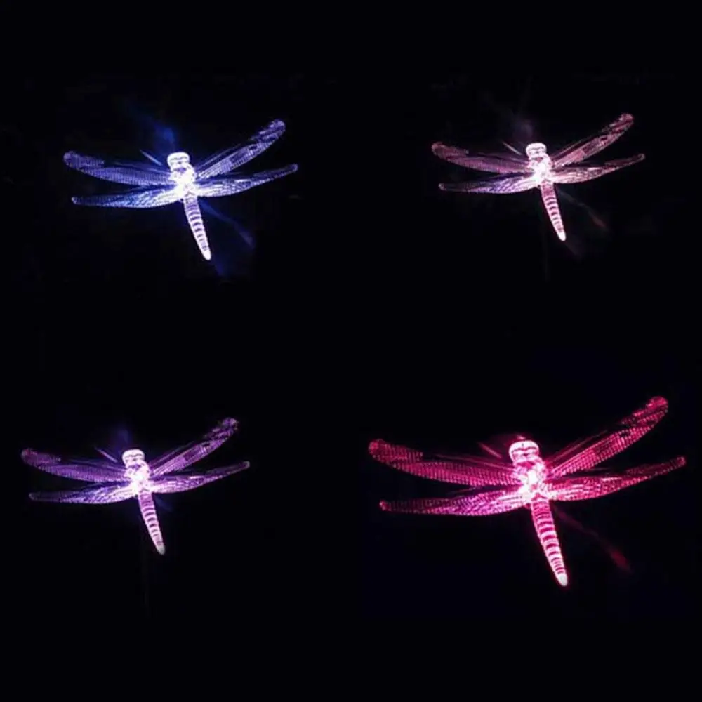 Saulės Šviesos Sodo Vejos Lempos Drugelis / Dragonfly / Paukščių Vietoje Lempos Lauko Sodo Tvora, Kiemo Kalėdinė Girlianda Žibintai Naujas