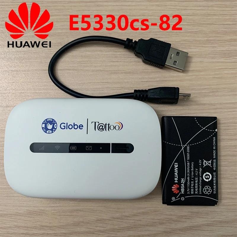 Atrakinta HUAWEI E5330cs-82 Mobiliojo 3G Maršrutizatorius MIFI Hotspot Tikėtina, WIFI Kišenė su SIM kortelės lizdas
