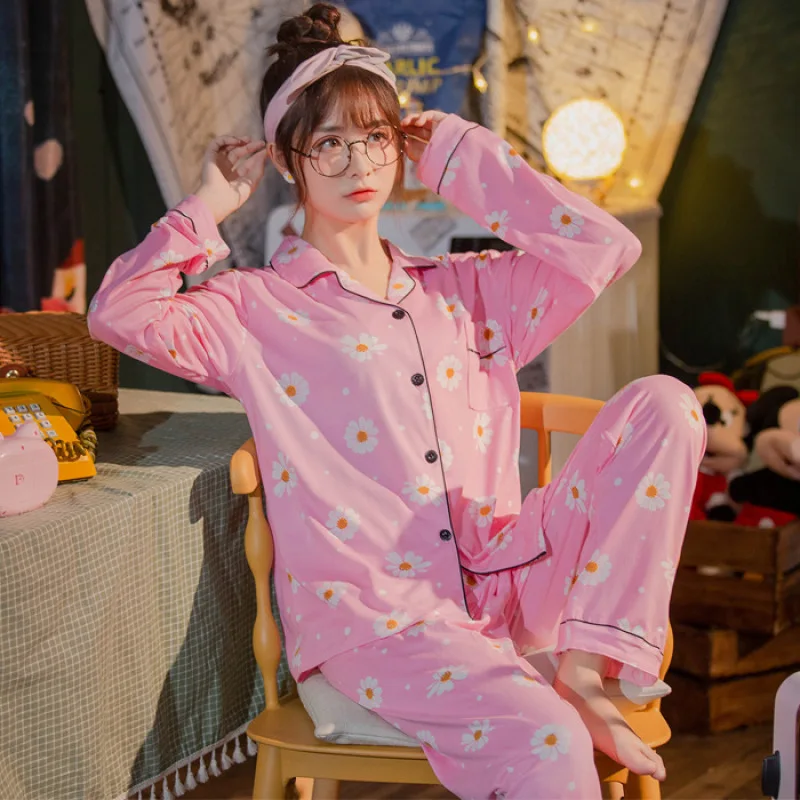 Moterų Pižama Rudenį Naujų Mielas Pižamos Mergina Pieno Šilko Sleepwear Seksualus Nightie Žiemos Animacinių Filmų Miego Viršūnes Moterų Namų Drabužiai Kostiumas