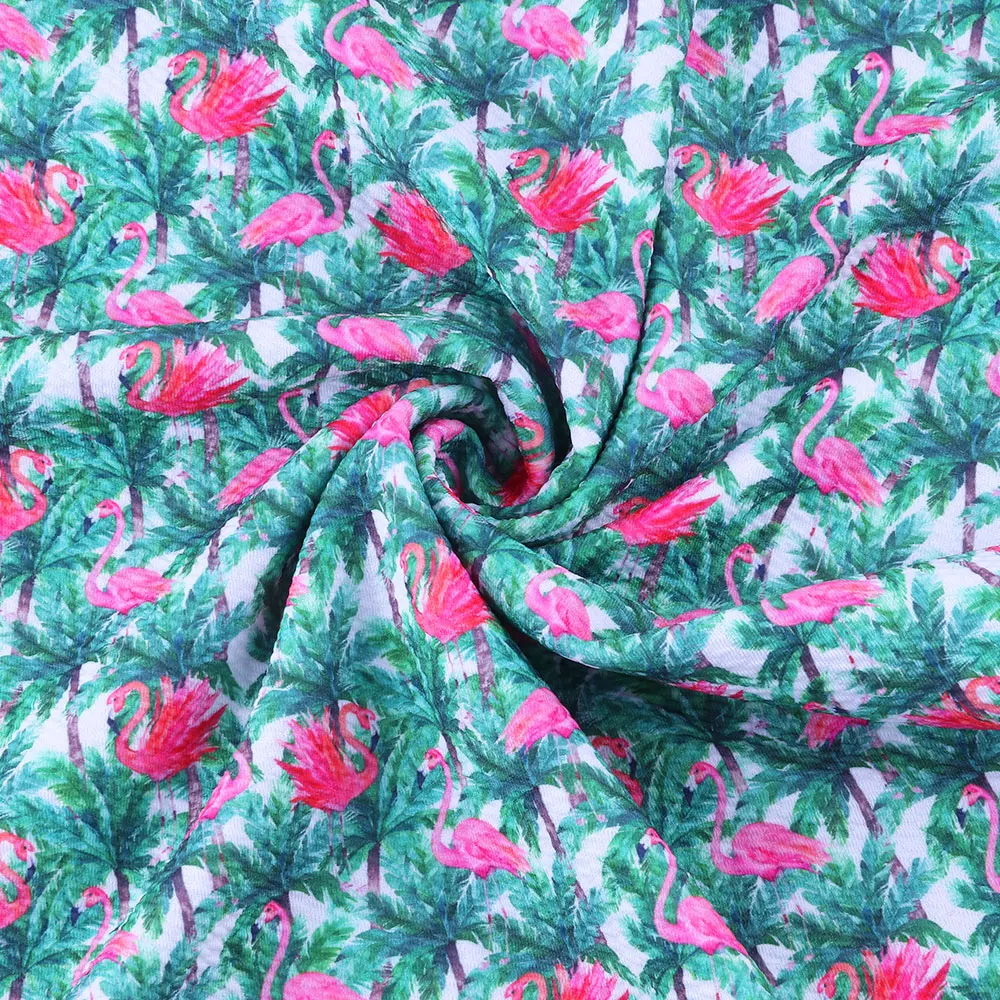 50*140cm Flamingo Kulka Tekstūra Liverpool Margo Audinio, Vaikai, namų tekstilės, Siuvimo Lėlės audinio siuvimo audinio medvilnės