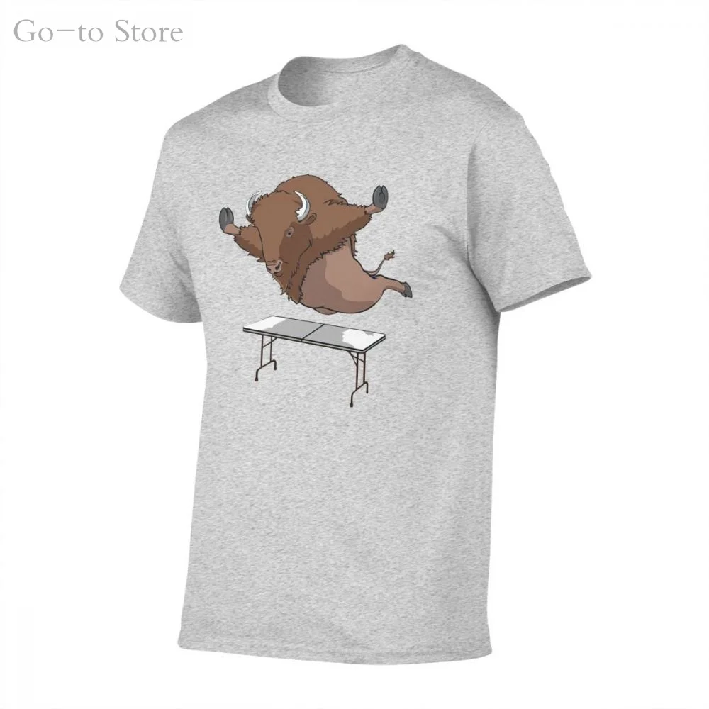 Mados laisvalaikio Buffalo Bills Mafijos Lentelė Nardymo Bison medvilnės grafinis t marškinėliai žmogus t-shirt 2020 m.