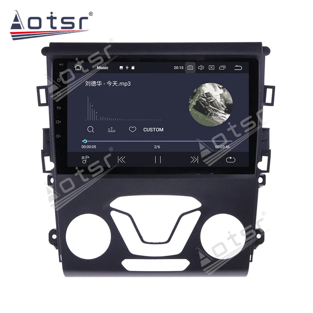 Android10 Automobilio Radijo Multimedijos Grotuvas GPS Ford Mondeo 5 2019 automobilio Multimedijos Grotuvas, radijo, GPS Navigacija, garso headunit