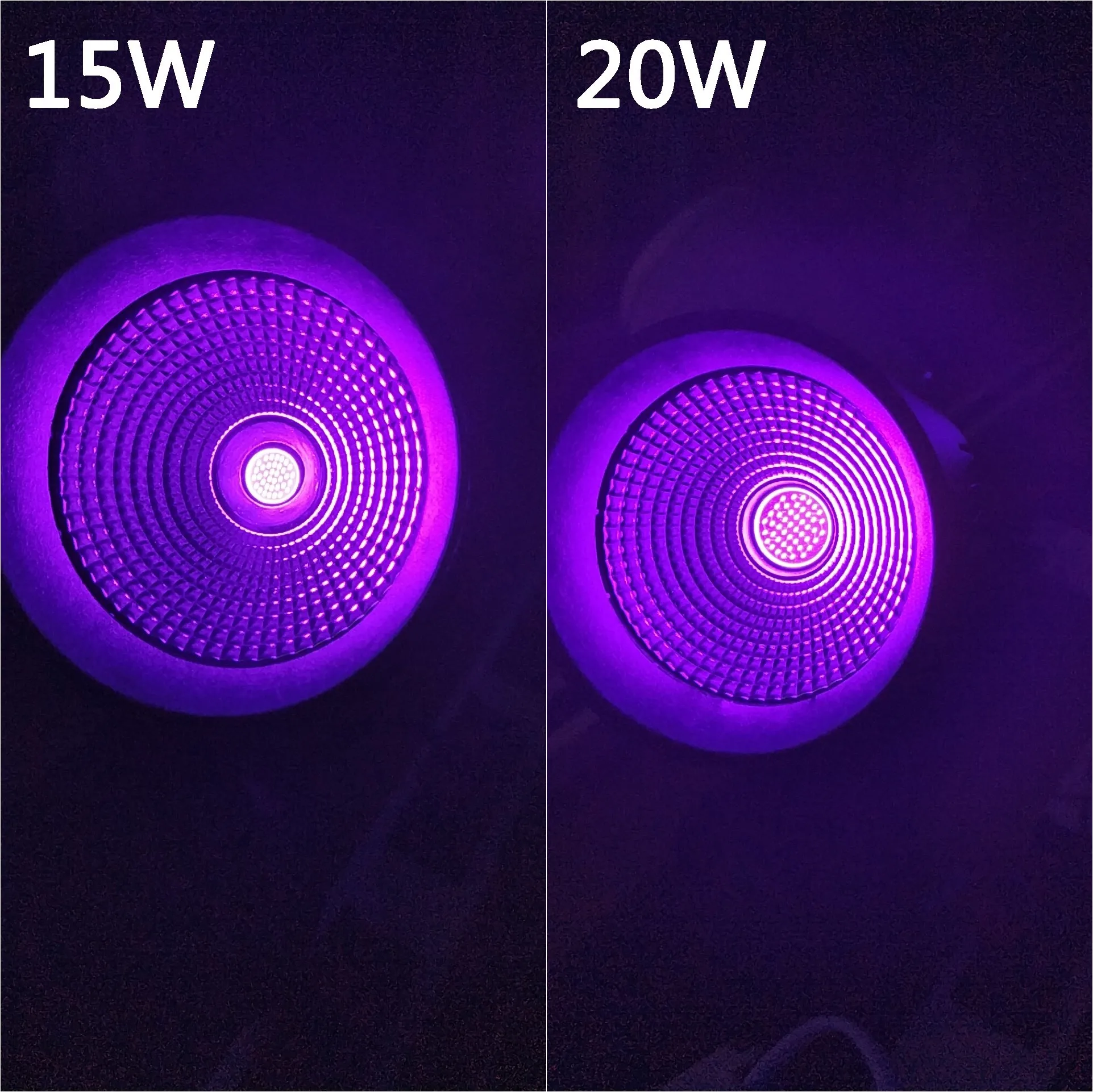 ANJOET UV Kelio šviesa 15W COB 20W Ultravioletinė lemputė 110V, 220V, aliuminio Lubos, Liuminescencinės lempos, Led Juodos Šviesos Šalis, Baras Žibintas