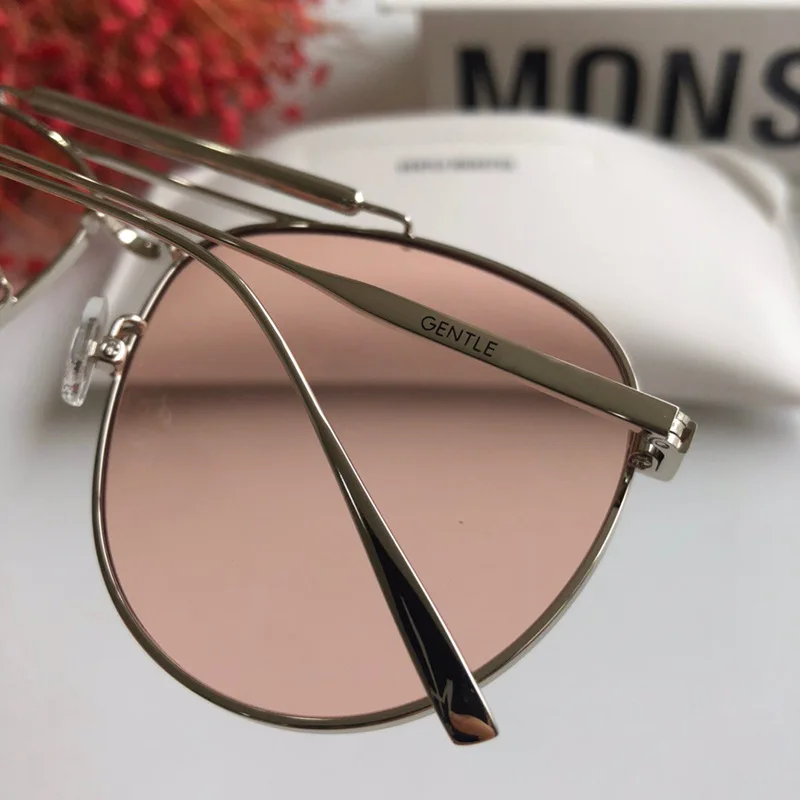 2020 Naujas Mados Korėja Prekės dizaineris ŠVELNUS akiniai Mio mio Piloto akiniai nuo saulės momen vyrų Oculos Gafas De Sol 