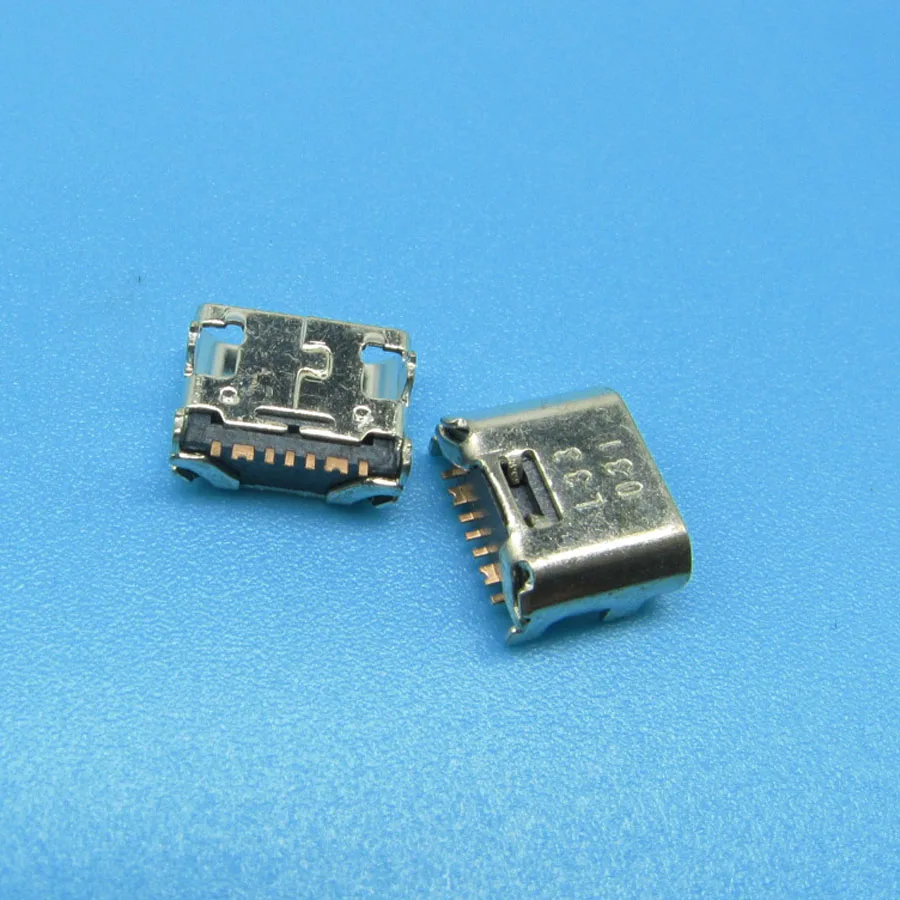 50pcs micro mini USB Įkrovimo lizdas kištukinis lizdas doko Jungtis Jack plug pcb Samsung Galaxy Tab T280 T285 T580 T585 A7 T375