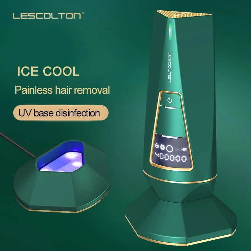 Lescolton Visus į Vieną Ledo-cool VEIDO Epiliatorius Lazerio Plaukų Šalinimo Priemonė, T015C Nuolatinis Bikini Žoliapjovės Elektrinės Depilador Veido