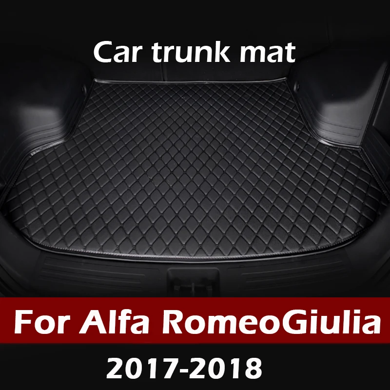 MIDOON Automobilio bagažo skyriaus kilimėlis Alfa Romeo Giulia 2017 2018 linijinių krovinių kilimų interjero aksesuarų dangtis