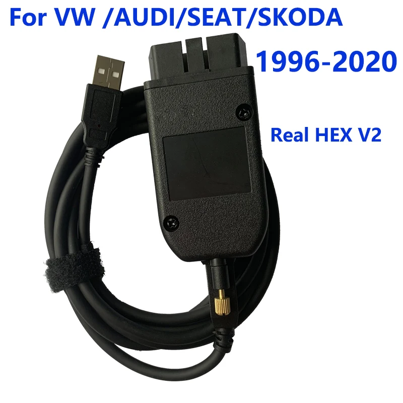 VAG COM 20.4.2 VAGCOM 20.4.1 HEX V2 HEX kabelis VW AUDI Skoda Seat VAG 19.6.2 ATMEGA162+16V8+FT232RQ Multi-kalbų
