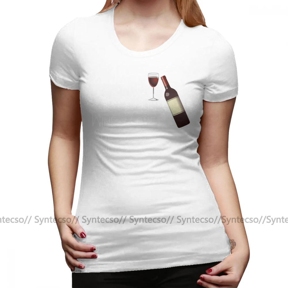 Vynas, Juokingi Marškinėliai, Cat Ir Vyno Juokinga Dizaino Marškinėliai Madinga XL Moterų marškinėlius Trumpas Rankovėmis 100 Medvilnės Ponios Tee Marškinėliai