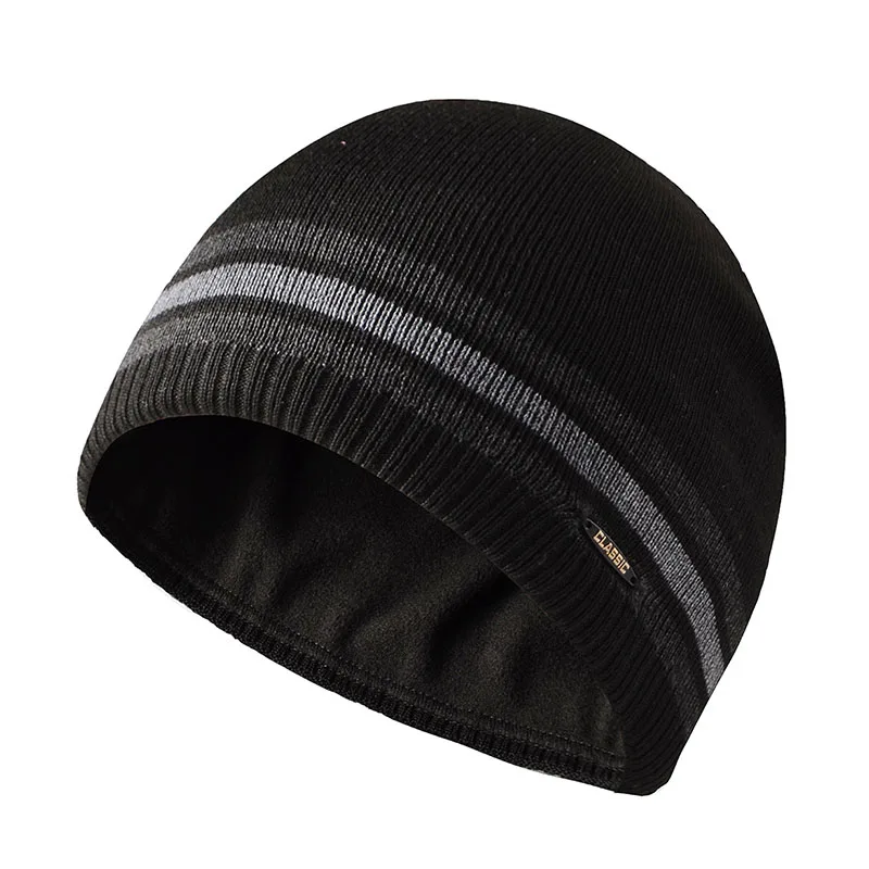 CAMOLAND Žiemos Plius Vilnos Beanies Vyrų Moterų Mados Dryžuotas Kalpokių Šilta Megzta kepurė Vyrų Sporto Apsidraudimo Kepurės