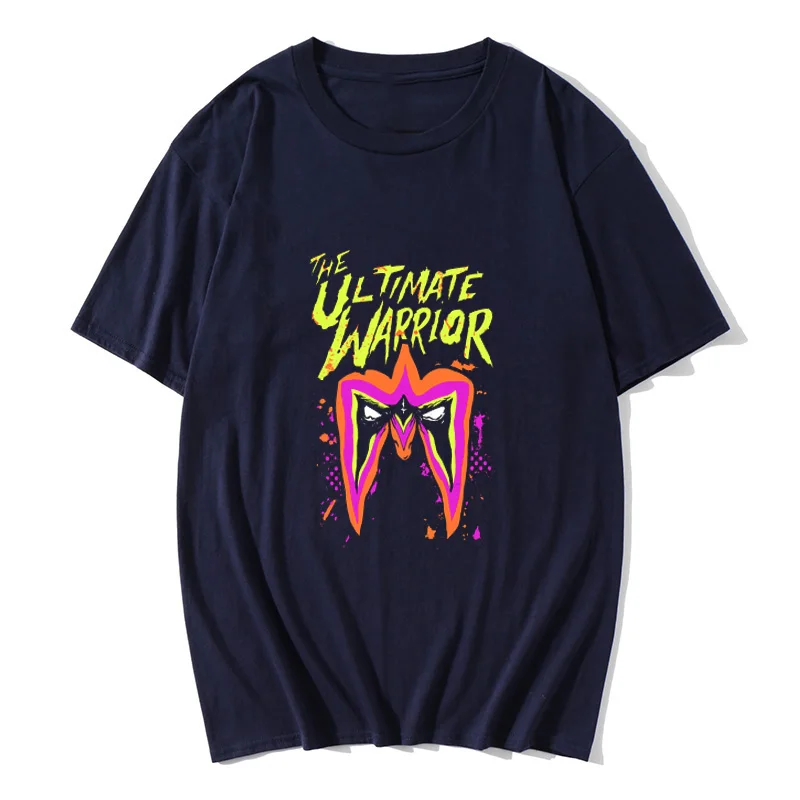 Ultimate Warrior Atsitiktinis Vyrų Marškinėliai hip-hop stiliaus harajuku Trumpas Rankovės O-Kaklo Vyriški T-Shirt Cool Tshirts