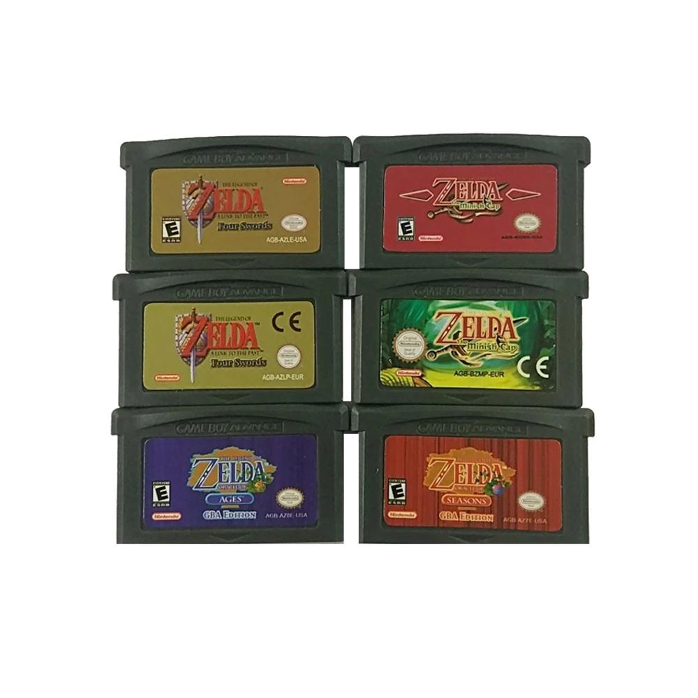 NAUJAS NDSL/GB/GTC/GBM/GBASP The Legend of Zelda Žaidimo Kortelės Konsolės Kortelės Klasikinis Žaidimas Rinkti Spalvinga Versija anglų Kalba
