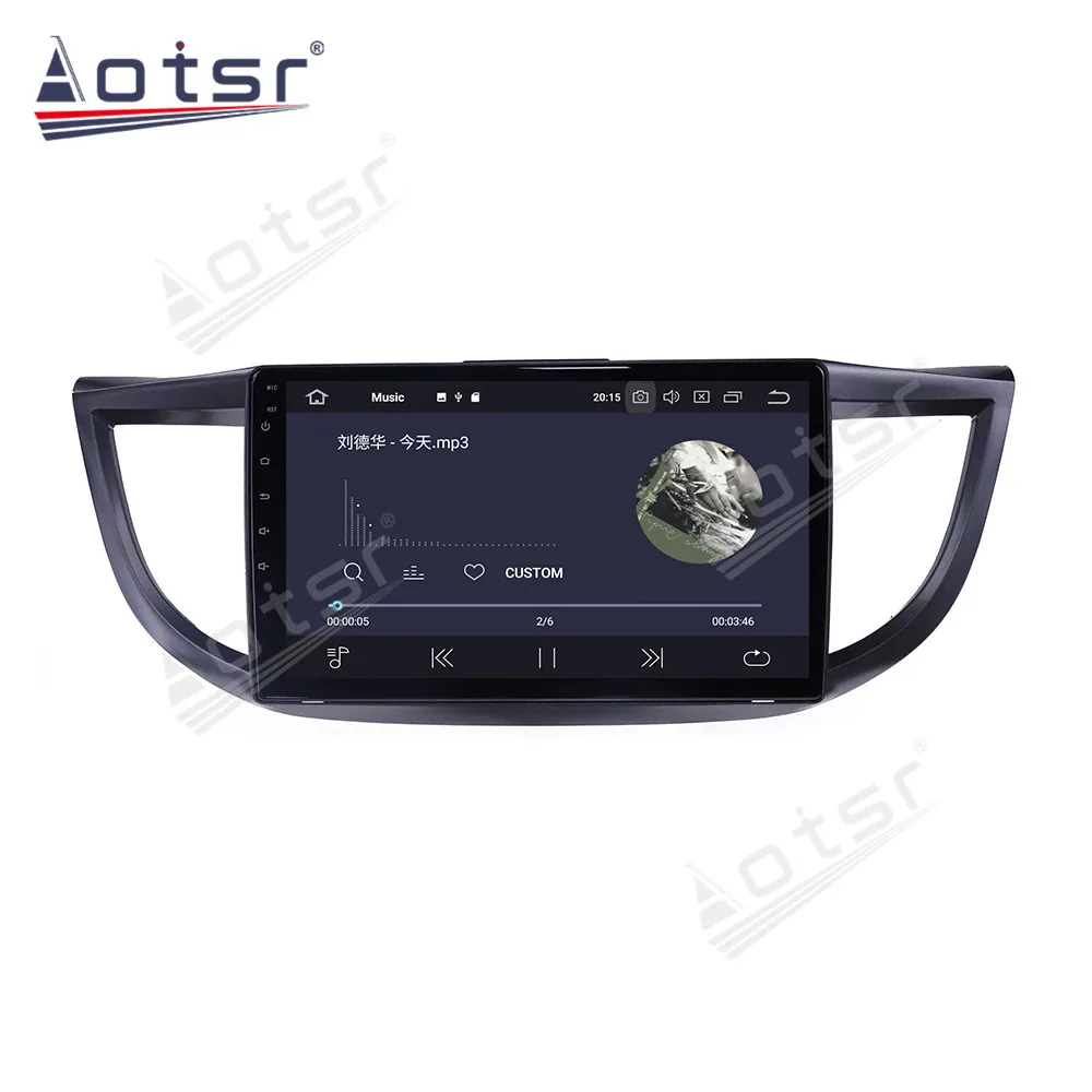 Android10.0 Automobilio GPS Multimedijos Radijo Grotuvas Honda CRV 2011-m. automobilį su Garso grotuvas GPS Navigaciją galvos vienetas audio player