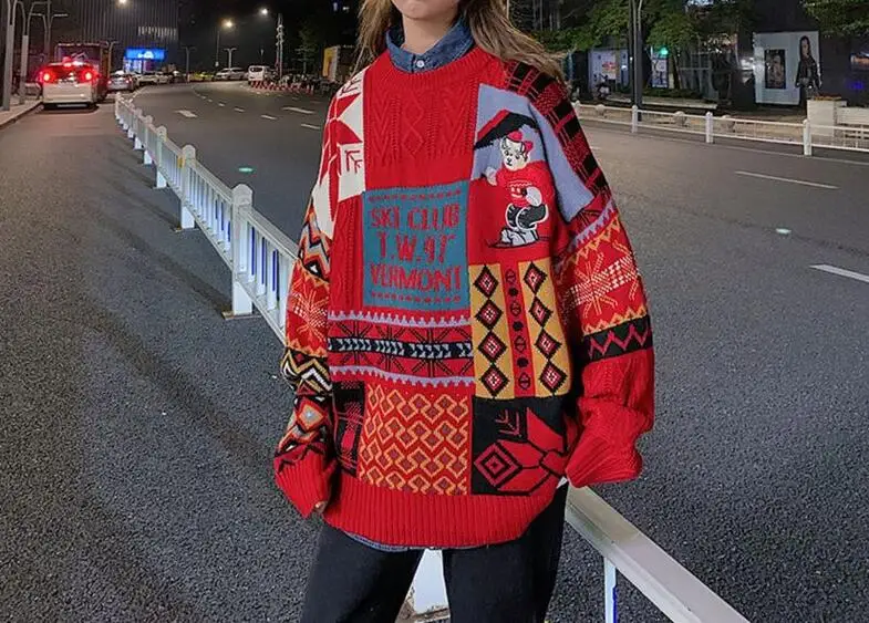 Elegantiškas Megztinis Atsitiktinis Spausdinti Palaidinukė Moteris Rudens-Žiemos Ilgos Rankovės Streetwear Viršuje Lady Mados Leopard Gobtuvu Megztinis