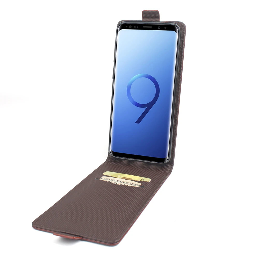 HongBaiwei Samsung Galaxy S9 Flip Case Mados Reljefinis Oda Padengti Atveju 