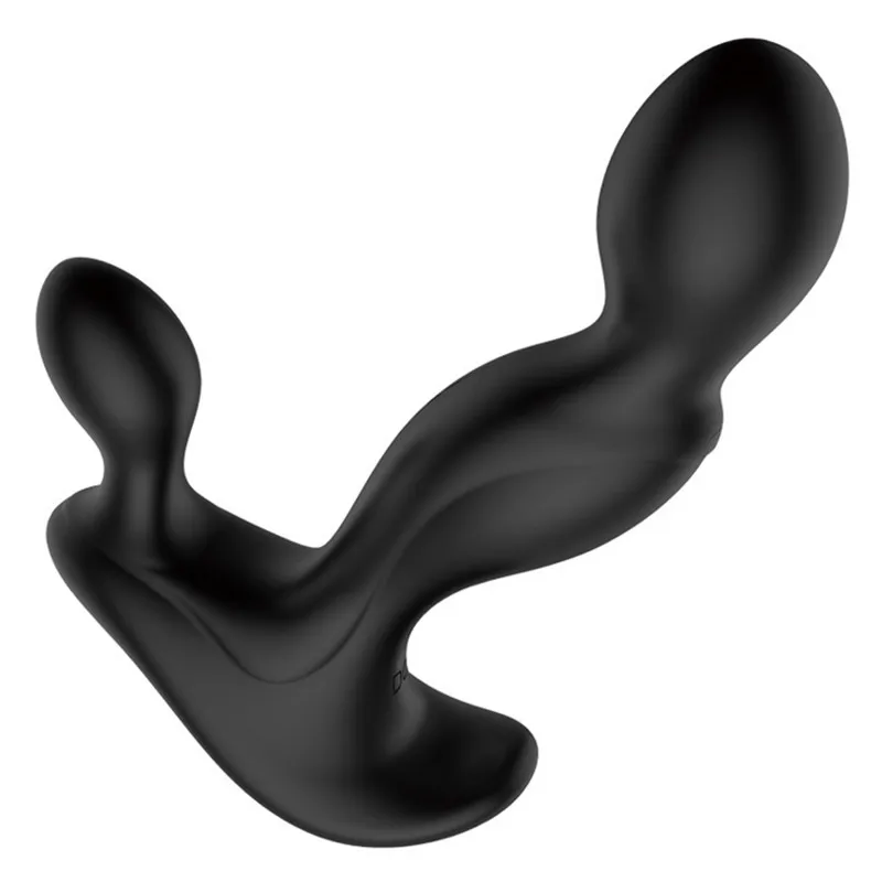 FOX Prostatos Massager USB Įkrovimo Analinis Vibratorius Silikono 3 Greičiai Butt Plug Sekso Žaislai Vyrams, Analiniai Kištukai Suaugusiųjų Sekso Produktus