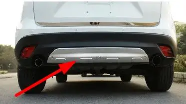 2 vnt/SET Nerūdijančio plieno priekinis ir galinis Bamperis Raštas Slydimo Plokštė padengti Mazda CX-5 CX5 metai 2012 2013 2016