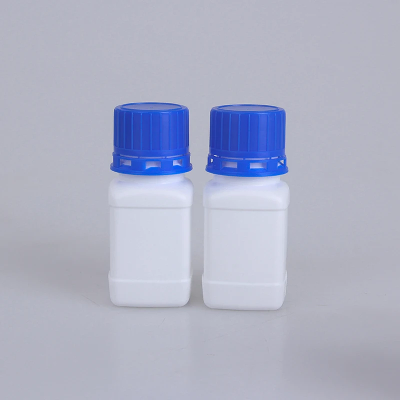UMETASS Tuščias 60ML Chemijos laboratorinis reagentas HDPE buteliai aikštėje daugkartiniai butelis Klijų talpykla 10VNT/daug