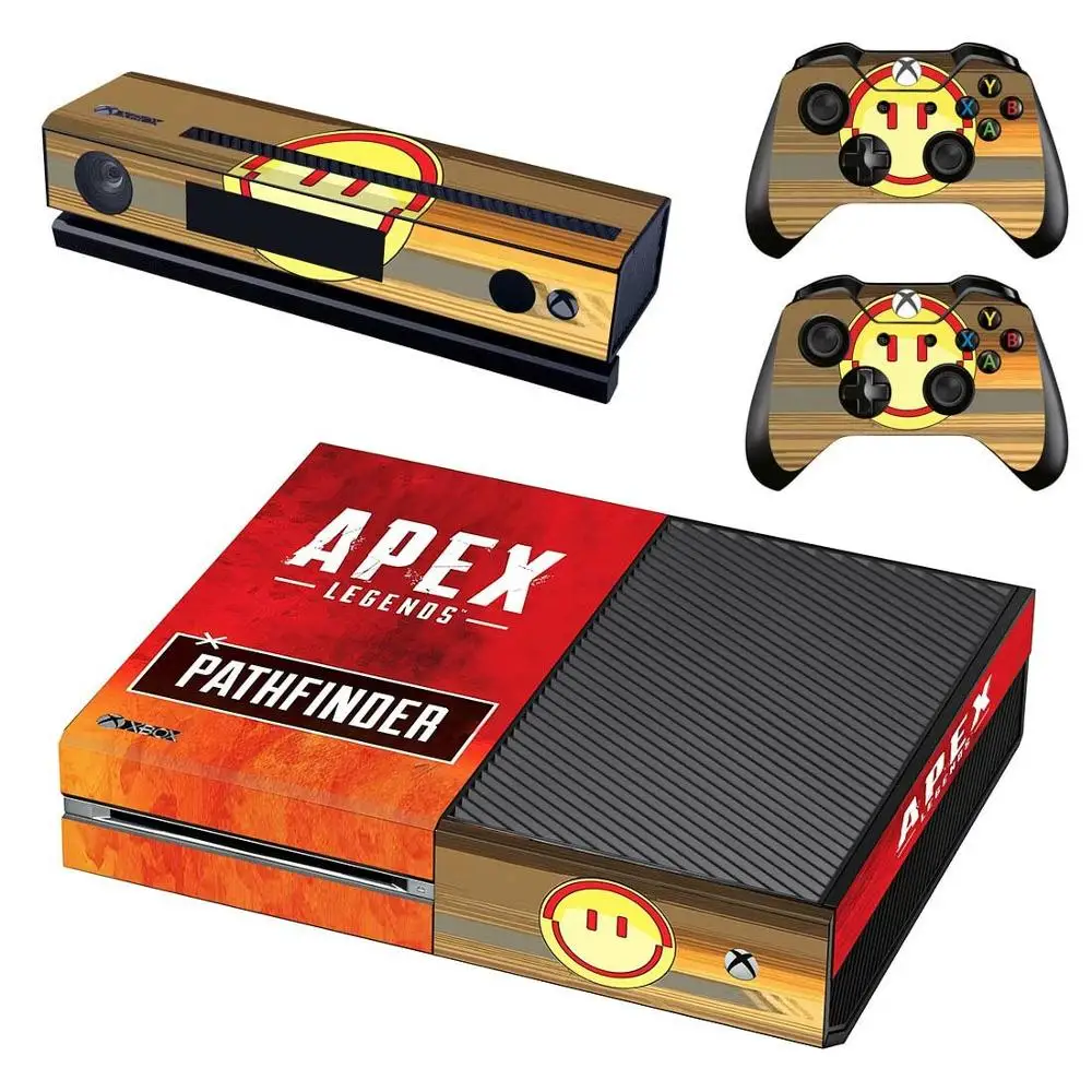 APEX Legendos Žaidimas Odos Lipdukas, Decal, Pilnas draudimas Xbox Vienas Konsolės & Kinect & 2 Valdikliai, Skirti Xbox Vienas Odos Lipdukas