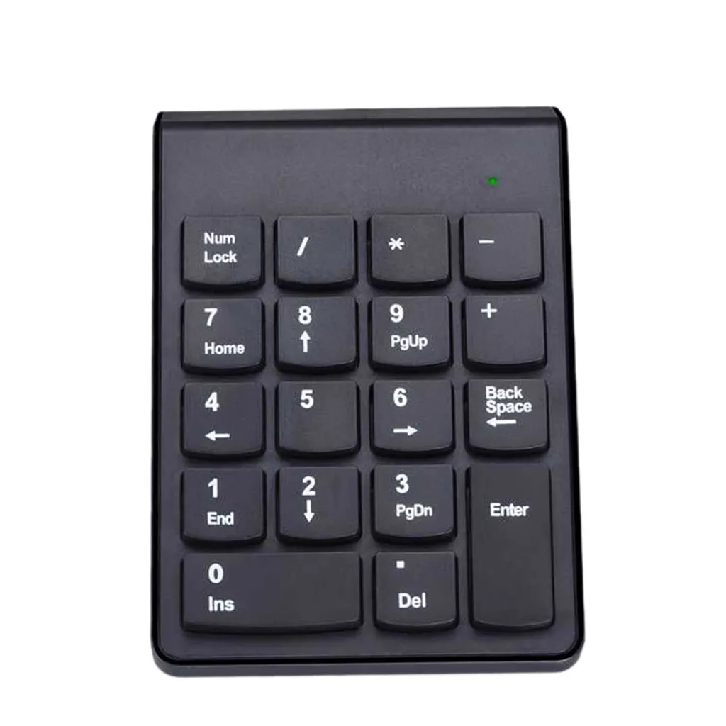 Belaidis 2.4 G Mini USB 18 Klavišus Skaičių Mygtukai Skaičių Klaviatūra Klaviatūra Desktop Office Pramogų Nešiojamas Pc Gamer