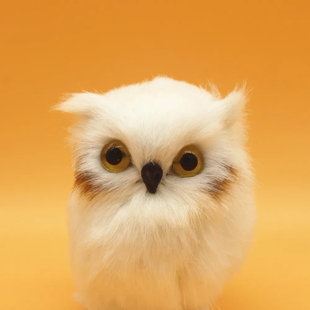 Mielas White Owl Modeliavimas Žaislas Mergina, Namų Dekoravimo, Modeliavimo Pelėda baltos Dirbtinės Pelėda Vaikams, Žaislai