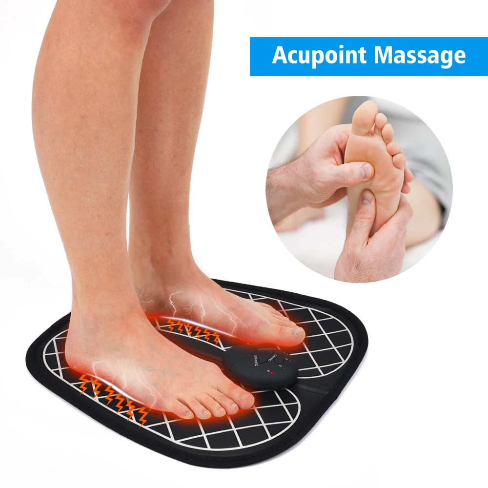 Elektros EMS Foot Massager ABS, Fizioterapija, Atgaivinti Pedikiūro Dešimtis Koja Vibratorius Belaidžio Kojų Raumenų Stimuliatorius Massager