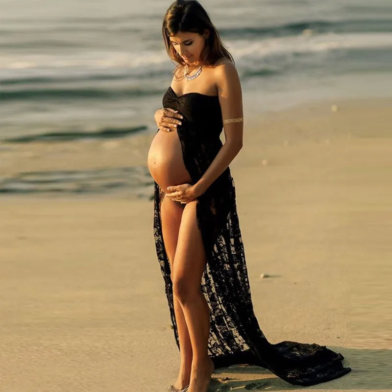 Moterų Drabužiai Seksualus Motinystės Suknelės Už Nuotrauką Šaudyti Šifono Nėštumo Suknelė Fotografijos Prop Maxi Suknelė Suknelių Nėščioms