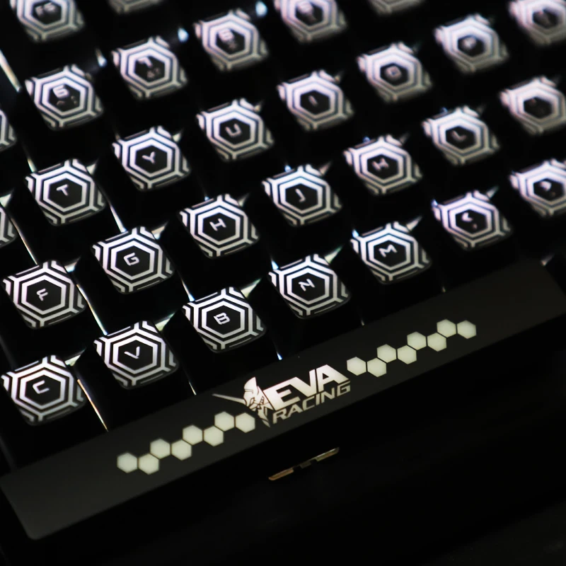 1 nustatyti high-end apšvietimu keycap už EVA mechaninė klaviatūra juodoji skylė danga pagrindiniai bžūp Corsair K70 K95 Razer Cherry MX