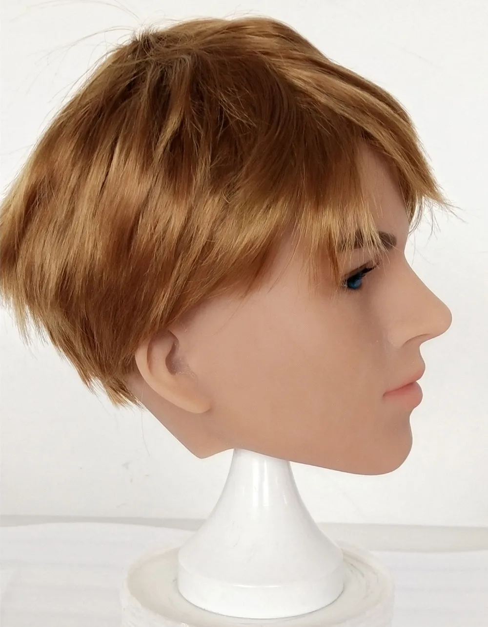 Gėjų Vyrų Lėlės Galvą Sekso Tikroviškas Dildo Sekso Lėlės Nekilnojamojo TPE Silikonas Liemens Mens 3D Sekso Lėlės Galvą Gėjų Kostiumas už Homoseksualus