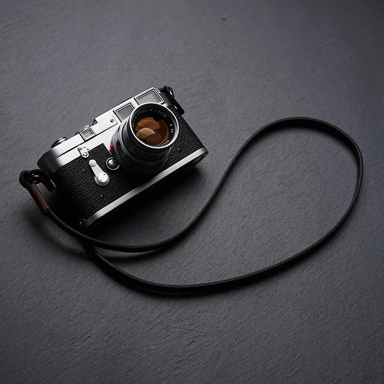 115cm Rankų darbo natūralios Odos Fotoaparato Dirželis Peties Diržas Diržas Sony A9 II A7R4 Nikon, Leica Q2 M10 Fujifilm XT4 X100V