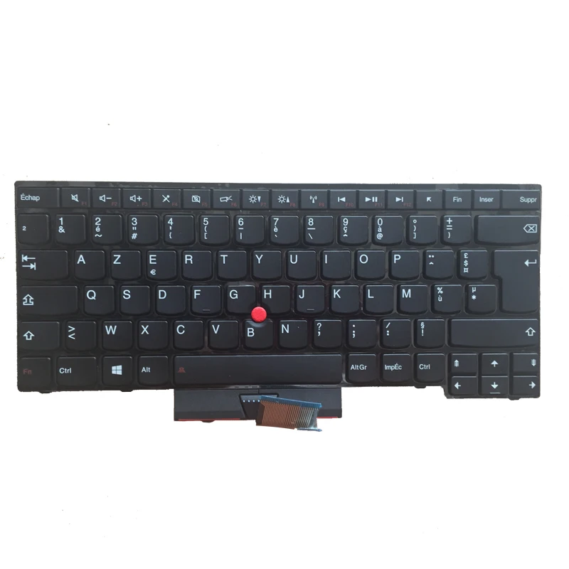 Nešiojamojo kompiuterio Klaviatūra Lenovo ThinkPad E430 E430C E430S E330 S430 Juoda prancūzijos